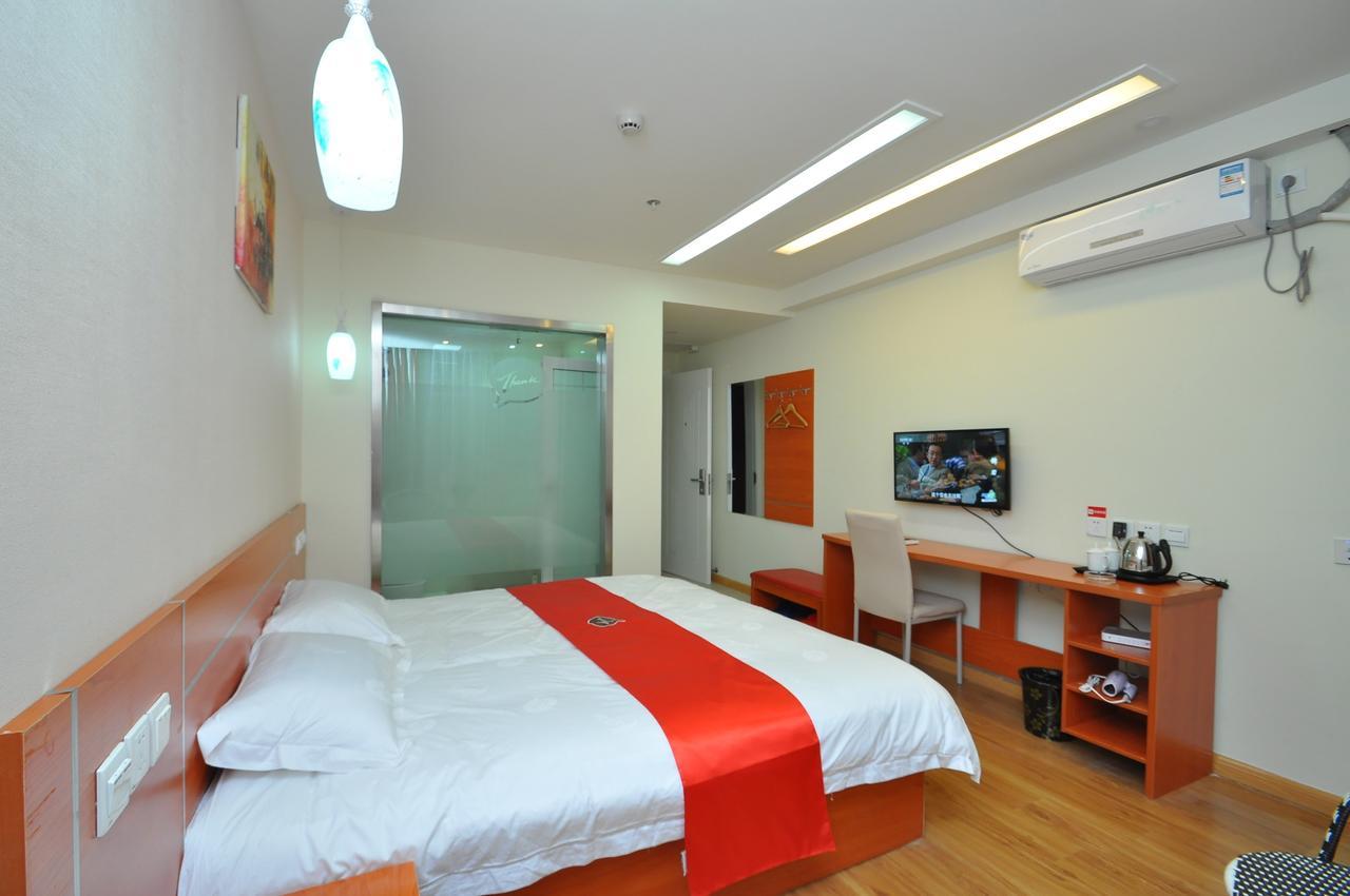 Thank Inn Chain Hotel West Eleven Road Mall Lâm Nghi Ngoại thất bức ảnh